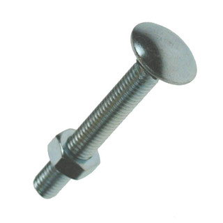 M10 x 50mm Coach Bolt & Nut - Box of 50 M10 x 50mm Coach Bolt & Nut - Box of 50