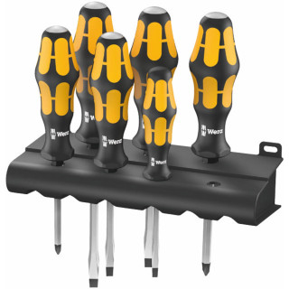 Wera 932/6 Kraftform 6 Piece Screwdriver Chiseldriver SL/PH Set Wera 932/6 Kraftform 6 Piece Screwdriver Chiseldriver SL/PH Set