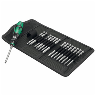 Wera 17 Piece Kraftform Kompakt '60' Interchangeable Blade Screwdriver Set Wera 17 Piece Kraftform Kompakt '60' Interchangeable Blade Screwdriver Set