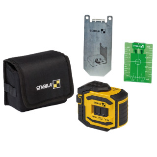 Stabila LAX300G Green Cross Line & Plumb Point Laser Stabila LAX300G Green Cross Line & Plumb Point Laser