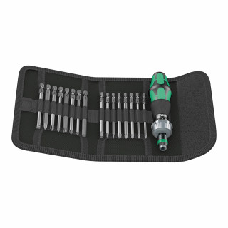 Wera Kraftform Kompakt 60RA Ratchet Screwdriver Set 17 Piece Wera Kraftform Kompakt 60RA Ratchet Screwdriver Set 17 Piece