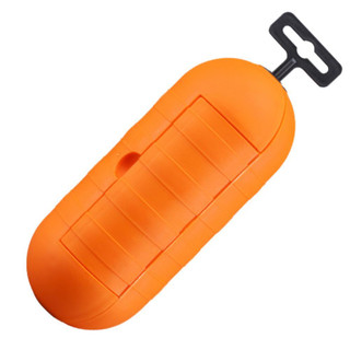 Masterplug Outdoor Power Orange Splash Proof & One Gang Socket Cover