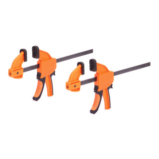 Vaunt Heavy Duty 300mm / 12'' Quick-Grip Clamp - Pack of 2 Vaunt Heavy Duty 300mm / 12'' Quick-Grip Clamp - Pack of 2