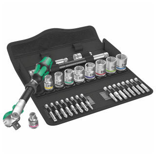 Wera Zyklop 29 Piece '8100 SB 6' 3/8'' Sq Speed Ratchet Set Wera Zyklop 29 Piece '8100 SB 6' 3/8'' Sq Speed Ratchet Set