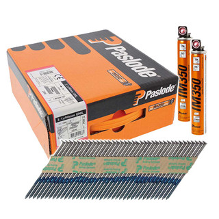 Paslode 34° 75 x 3.1mm Bright IM350+ Collated Nails - Pack of 2200 Paslode 34° 75 x 3.1mm Bright IM350+ Collated Nails - Pack of 2200