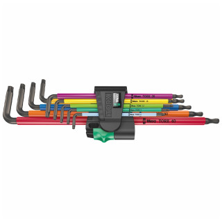 Wera 9 Piece '967/9' Multicolour XL TORX L-Key Set