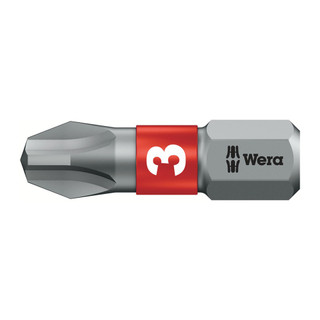 Wera Bit-Sortiment PH 3 – 10 Bits In Box, 25 Mm Länge, Für Kreuzschlitzschrauben