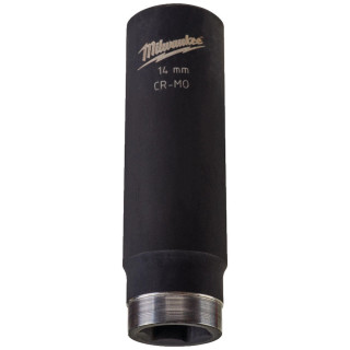 Milwaukee 14mm 3/8” Sq. SHOCKWAVE Long Socket