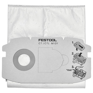 Festool 498411 SC FIS-CT MIDI/5 SELFCLEAN Filter Bags - Pack of 5