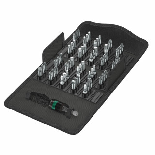 Wera 61 Piece 'Bit-Safe 61 Universal 1' Screwdriver Bit Set With Case Wera 61 Piece 'Bit-Safe 61 Universal 1' Screwdriver Bit Set With Case
