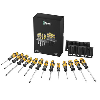 Wera 13 Piece Kraftform 'Big Pack 900' Chiseldriver Screwdriver Set Wera 13 Piece Kraftform 'Big Pack 900' Chiseldriver Screwdriver Set