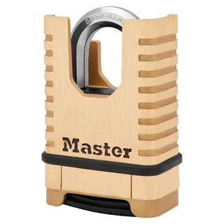 Master Lock 58mm Excell Solid Brass Closed Shackle Combination Padlock Master Lock 58mm Excell Solid Brass Closed Shackle Combination Padlock