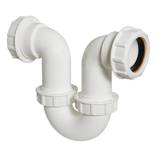 Floplast 40mm Running P Waste Trap 76mm Seal Floplast 40mm Running P Waste Trap 76mm Seal