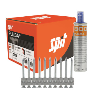 Spit Pulsa 40mm x 2.6mm C6 Concrete Pins - Pack of 500 Spit Pulsa 40mm x 2.6mm C6 Concrete Pins - Pack of 500