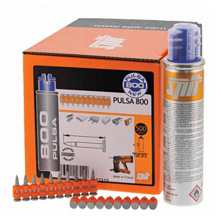 Spit Pulsa 27mm x 3.0mm HC6 Steel Pins - Pack of 500 Spit Pulsa 27mm x 3.0mm HC6 Steel Pins - Pack of 500