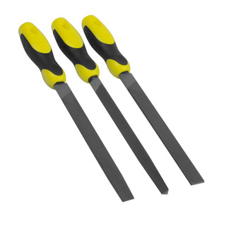 Stanley 3 Piece File Set 200mm / 8 Inch