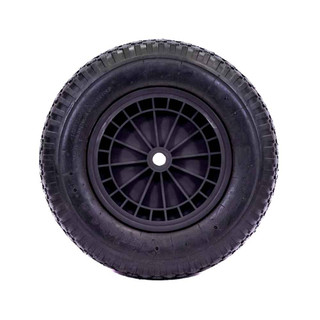 Vaunt Heavy Duty Rubber Wheelbarrow Wheel