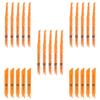 Vaunt 25 Piece 240mm & 150mm Reciprocating Saw Blades for Wood & Metal (S1531L & S922VF) Vaunt 25 Piece 240mm & 150mm Reciprocating Saw Blades for Wood & Metal (S1531L & S922VF)