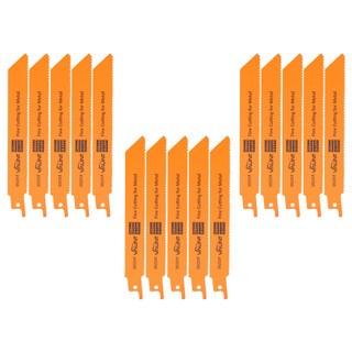 Vaunt 150mm Reciprocating Saw Blades For Wood & Metal (S922VF) - Pack of 15