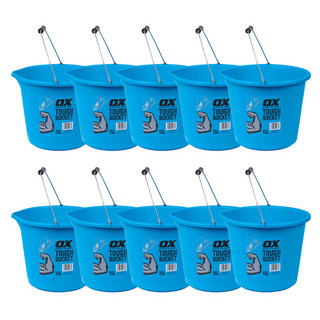 Ox Pro Tough Bucket 15L - Pack of 10