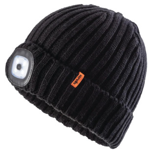 Scruffs LED Knitted Beanie Black