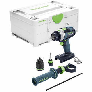 Festool TPC 18/4 QUADRIVE 18V Brushless Combi Drill - Body & Case