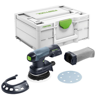 Festool ETSC 125 18V Brushless Eccentric Sander - Body & Systainer Case