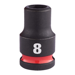 Milwaukee 8mm 3/8” Sq. SHOCKWAVE Impact Standard Socket