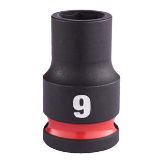 Milwaukee 9mm 3/8” Sq. SHOCKWAVE Impact Standard Socket