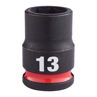 Milwaukee 13mm 3/8” Sq. SHOCKWAVE Impact Standard Socket