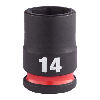 Milwaukee 14mm 3/8” Sq. SHOCKWAVE Impact Standard Socket