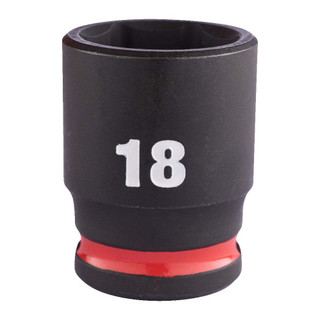 Milwaukee 18mm 3/8” Sq. SHOCKWAVE Impact Standard Socket
