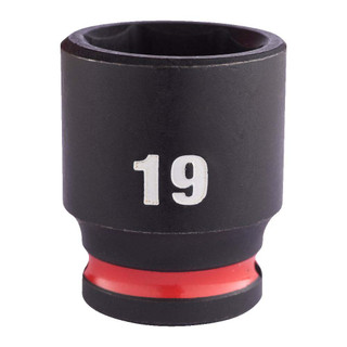 Milwaukee 19mm 3/8” Sq. SHOCKWAVE Impact Standard Socket