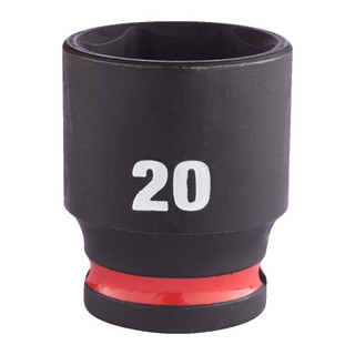 Milwaukee 20mm 3/8” Sq. SHOCKWAVE Impact Standard Socket