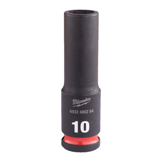 Milwaukee 10mm 3/8” Sq. SHOCKWAVE Impact Deep Socket