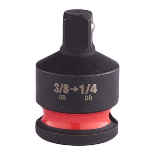 Milwaukee 3/8" Sq. to 1/4" Sq. SHOCKWAVE Impact Socket Adaptor