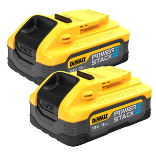 Dewalt DCBP518 5.0Ah 18V XR Powerstack Battery - Pack of 2