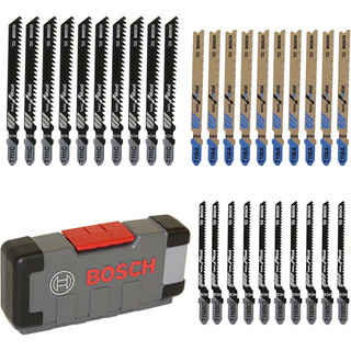 Bosch 30 Piece Wood & Metal Jigsaw Blade Set