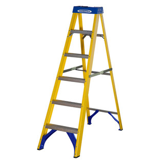 Werner 716 Series 6 Tread Fibreglass Stepladder
