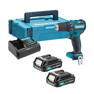 Makita DF332DSAJ 12V CXT Brushless Drill Driver, 2x 2.0Ah Batteries, Charger & MakPac Case Makita DF332DSAJ 12V CXT Brushless Drill Driver, 2x 2.0Ah Batteries, Charger & MakPac Case