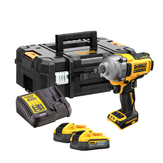 Dewalt DCF891H2T 18V XR Brushless 1/2” Impact Wrench (Hog Ring), 2x 5.0Ah Powerstack Batteries, Charger & TSTAK II Case Dewalt DCF891H2T 18V XR Brushless 1/2” Impact Wrench (Hog Ring), 2x 5.0Ah Powerstack Batteries, Charger & TSTAK II Case