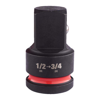 Milwaukee 1/2" Sq. to 3/4" Sq. SHOCKWAVE Impact Socket Adaptor Milwaukee 1/2" Sq. to 3/4" Sq. SHOCKWAVE Impact Socket Adaptor