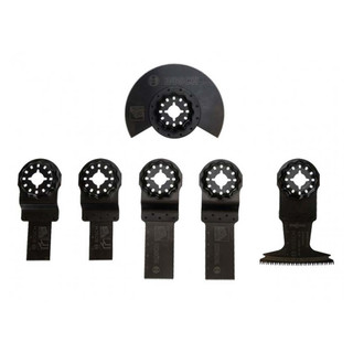 Bosch 6 Piece Starlock Wood and Metal Multi Tool Blade Set Bosch 6 Piece Starlock Wood and Metal Multi Tool Blade Set