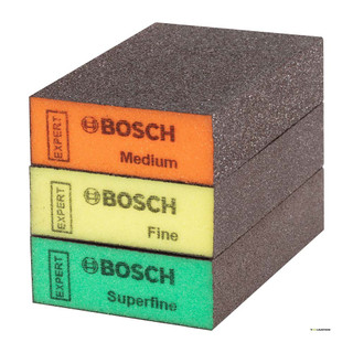 Bosch EXPERT 3 Piece Foam S471 Sanding Block Set Bosch EXPERT 3 Piece Foam S471 Sanding Block Set