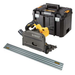 Dewalt DCS520NT 54V XR FLEXVOLT Brushless Plunge Saw - Body with Case & Guide Rail Dewalt DCS520NT 54V XR FLEXVOLT Brushless Plunge Saw - Body with Case & Guide Rail