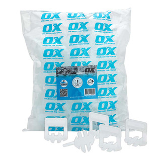 OX Pro Tile Level System - 2.0 x 22mm Spacer - Pack of 250 OX Pro Tile Level System - 2.0 x 22mm Spacer - Pack of 250