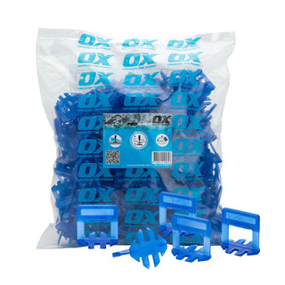 OX Pro Tile Level System - 1.5 x 13mm Spacer - Pack of 250 OX Pro Tile Level System - 1.5 x 13mm Spacer - Pack of 250