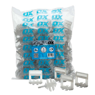 OX Pro Tile Level System - 2.0 x 13mm Spacer - Pack of 250 OX Pro Tile Level System - 2.0 x 13mm Spacer - Pack of 250