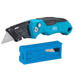 Ox Pro Heavy Duty Folding Knife & Replacement Blades Ox Pro Heavy Duty Folding Knife & Replacement Blades