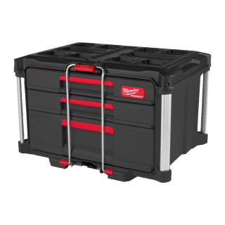 Milwaukee PACKOUT 2 + 1 Drawer Tool Box - 4932493190 Milwaukee PACKOUT 2 + 1 Drawer Tool Box - 4932493190